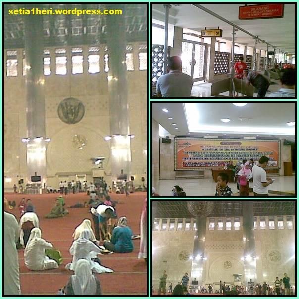   interior masjid istiqlal