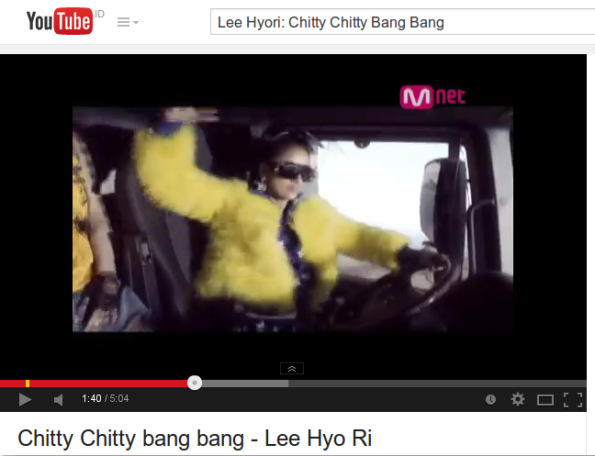 Lee Hyori: Chitty Chitty Bang Bang 2010 video klip