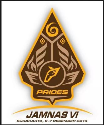 logo jamnas PRIDES ke-6 tahun 2014